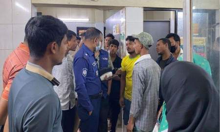 নির্মাণাধীন ভবনের রেলিং ভেঙে প্রাণ গেল দুই শ্রমিকের