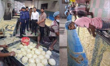 সেমাই কারখানায় ভ্রাম্যমান আদালতের অভিযান, ২০ হাজার টাকা জরিমানা