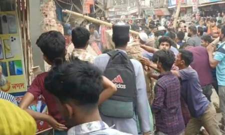 ঈদের পোশাক কিনতে গিয়ে দেয়াল ধসে প্রাণ গেল কলেজ ছাত্রের