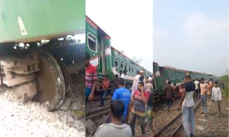 ঈদে ঘরমুখো যাত্রী নিয়ে নীলসাগর এক্সপ্রেস লাইনচ্যুত, হতাহতের শঙ্কা