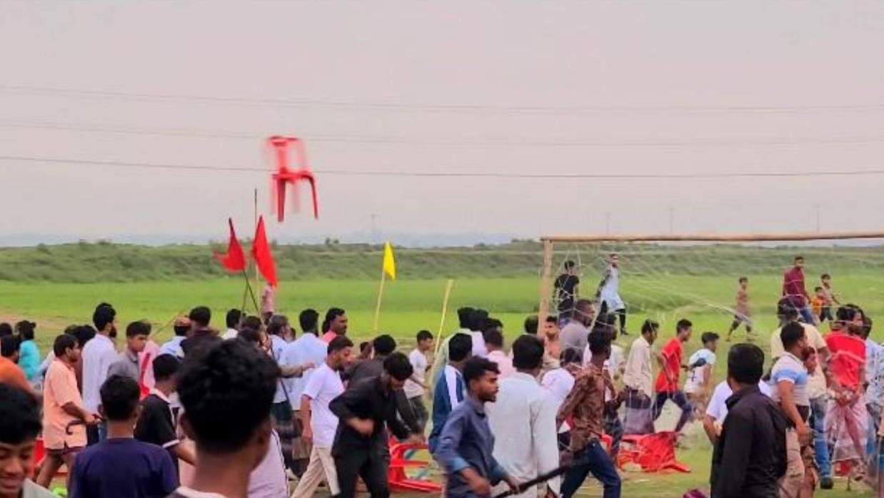 ফুটবল খেলাকে কেন্দ্র করে ব্রাহ্মণবাড়িয়ায় দু'পক্ষের সংঘর্ষে আহত ১০