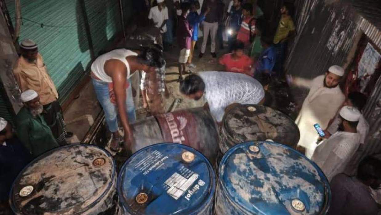 ব্রাহ্মণবাড়িয়ায় ৫ হাজার লিটার জ্বালানি তেল জব্দ