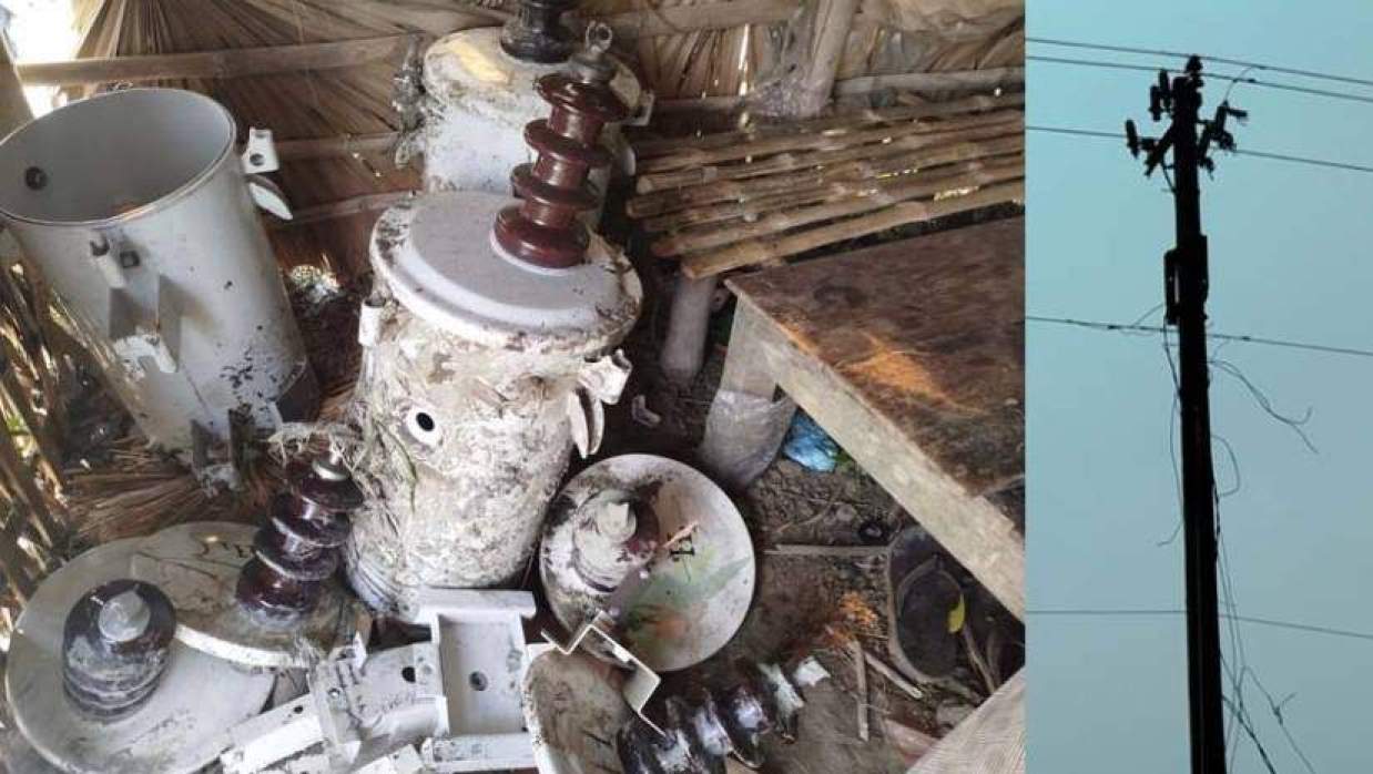 যশোর সদরে এক রাতে ৮ ট্রান্সফরমার চুরি, ক্ষতির মুখে শতাধিক কৃষক