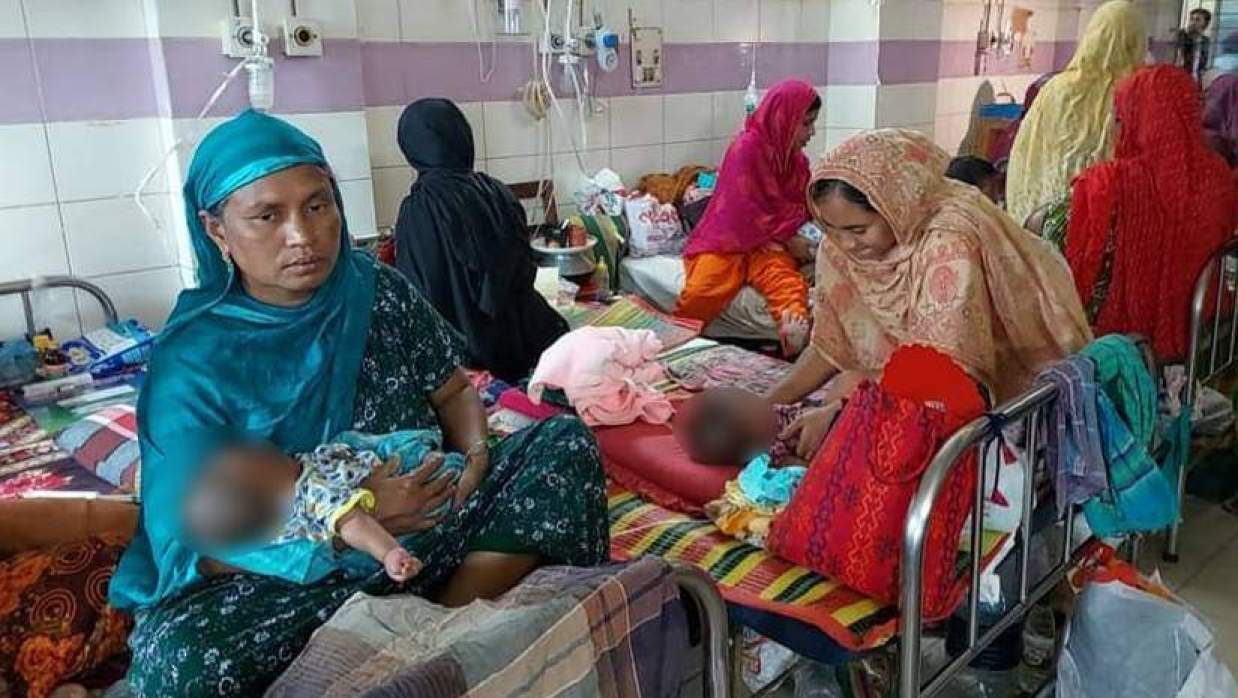 ময়মনসিংহ মেডিকেলে হামের লক্ষণ নিয়ে আরও ২৬ শিশু