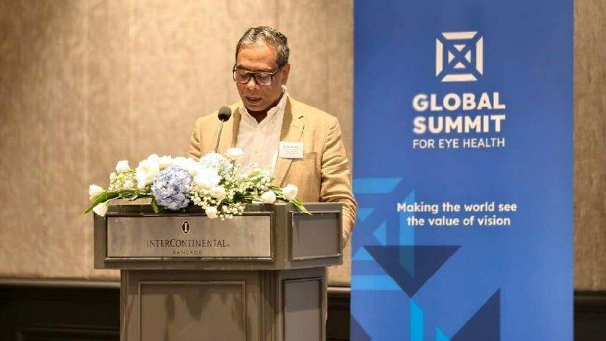 বিশ্ব চক্ষু সম্মেলন: সম্মিলিতভাবে অন্ধত্ব নিরসনের অঙ্গীকার স্বাস্থ্য প্রতিমন্ত্রীর