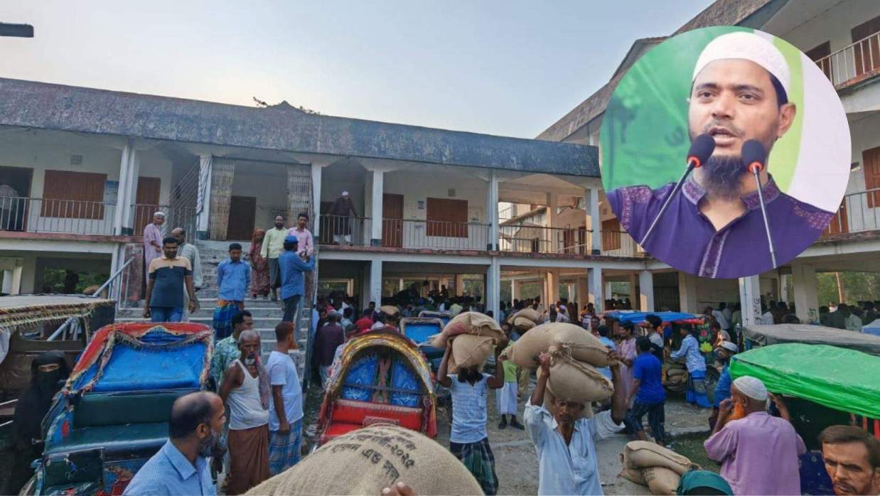 ভিজিএফের বরাদ্দকৃত জেলেদের প্রায় ৬ মেট্রিকটন চাল আত্মসাতের অভিযোগ উঠেছে প্যানেল চেয়ারম্যানের বিরুদ্ধে