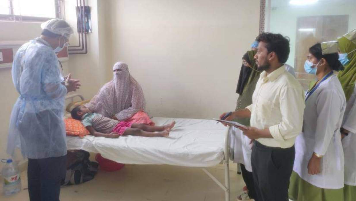 গোপালগঞ্জে আশঙ্কাজনকহারে বাড়ছে হাম, আতঙ্কে অভিভাবকরা