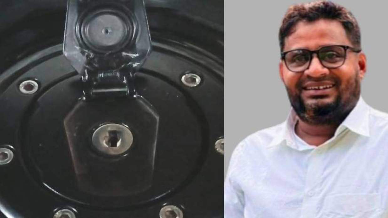 যুবদল নেতার মোটরসাইকেলের ট্যাংকের লক ভেঙে তেল চুরি