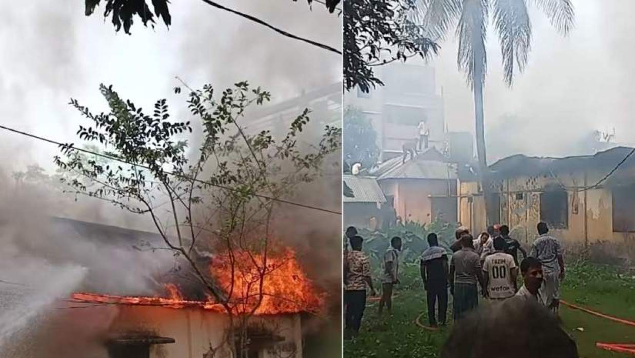 নেত্রকোনায় বসতঘরে ভয়াবহ অগ্নিকাণ্ড, ব্যাপক ক্ষয়ক্ষতি