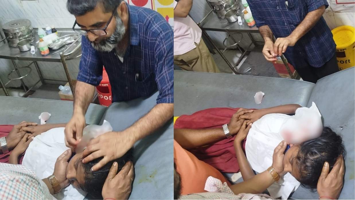 পিরোজপুরে ক্লাস চলাকালে বৈদ্যুতিক পাখা খুলে দুই শিক্ষার্থী আহত