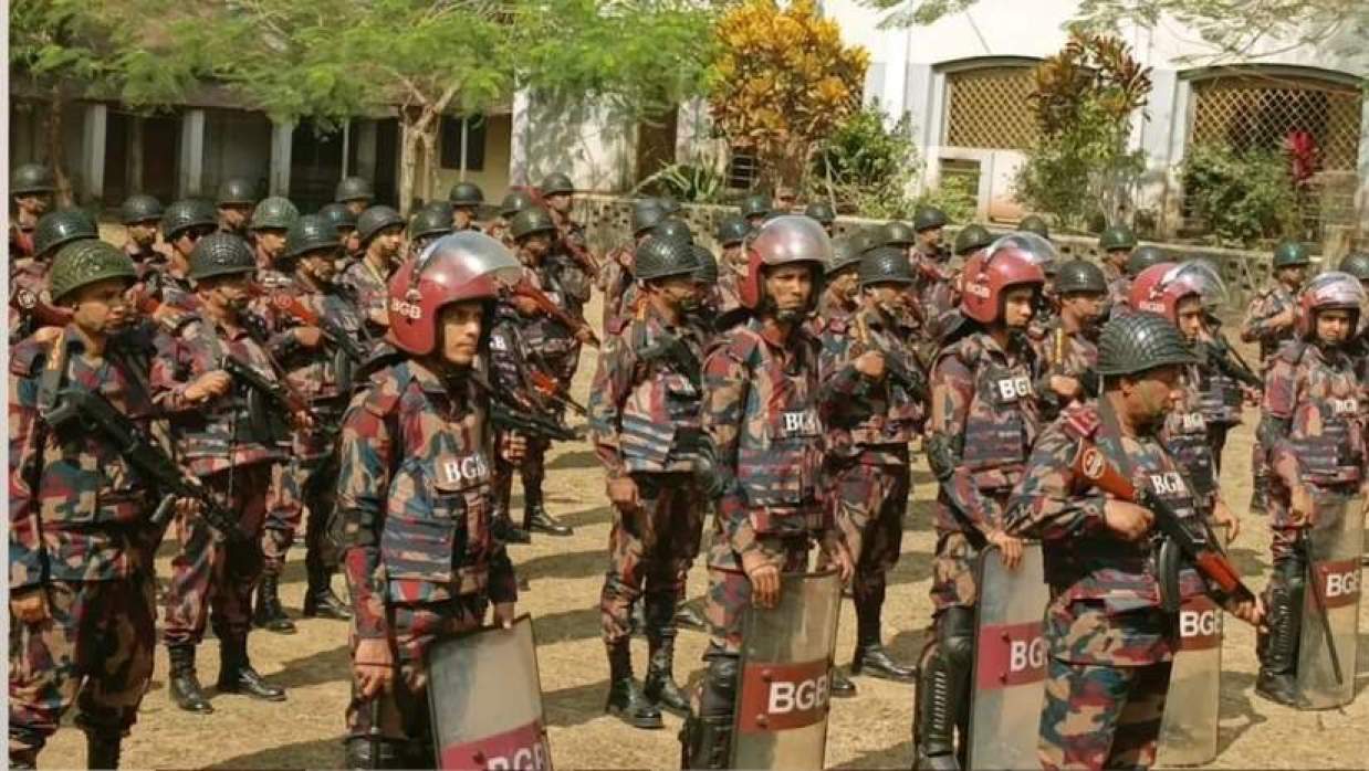 শেরপুর-৩ আসনের নির্বাচনে ১৬ প্লাটুন বিজিবি মোতায়েন