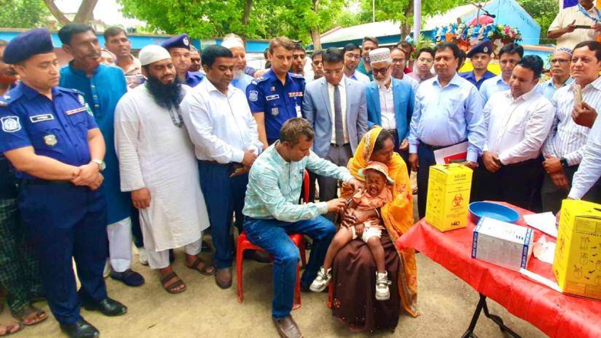 রাজশাহীর ৫ জেলায় হামের টিকাদান কর্মসূচি শুরু