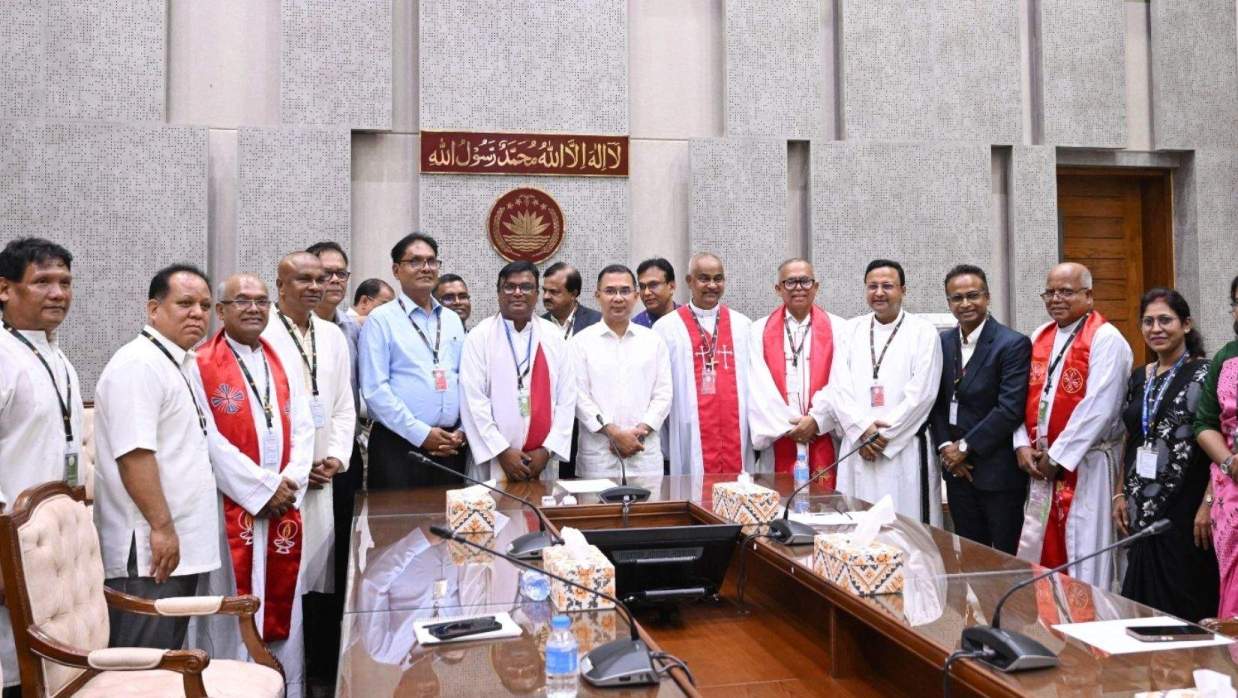 ইস্টার সানডে উপলক্ষে এক  শুভেচ্ছা অনুষ্ঠানে প্রধানমন্ত্রী তারেক রহমান