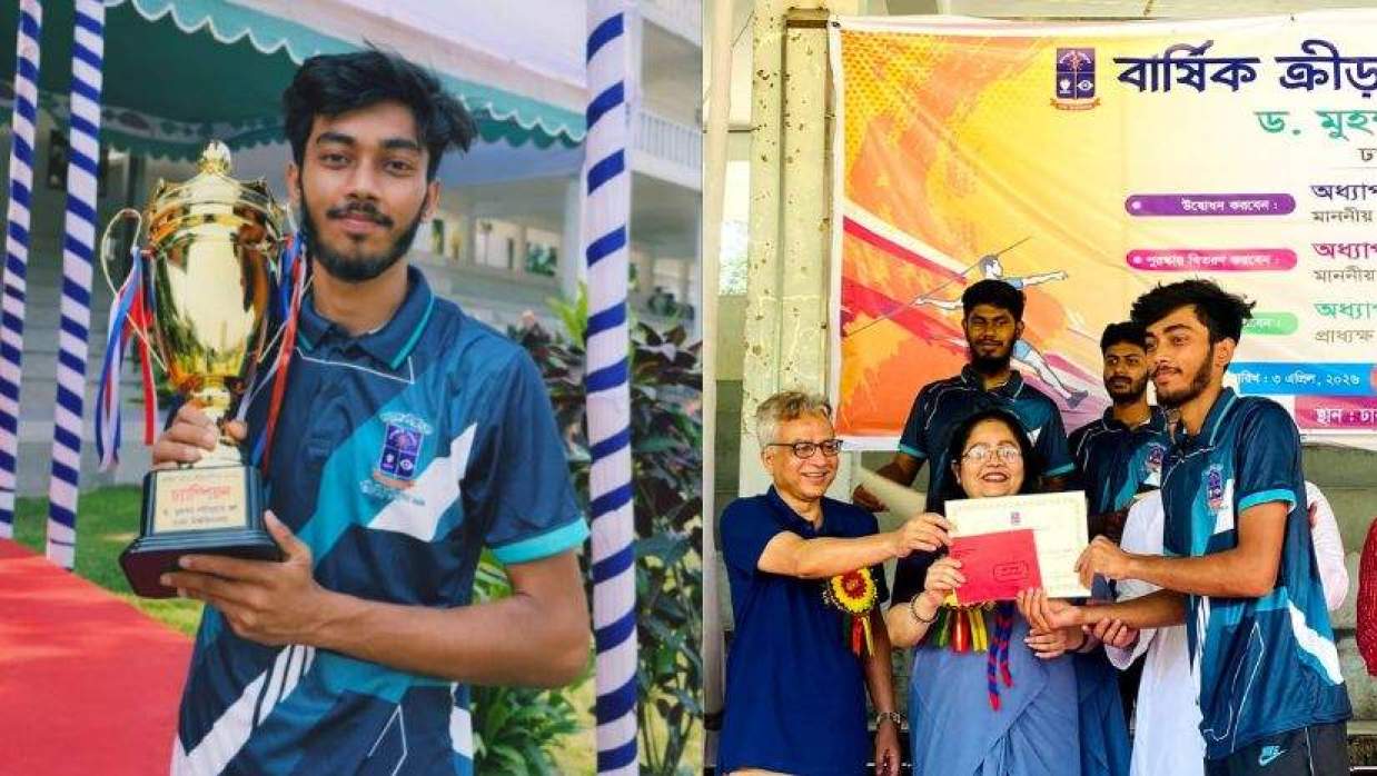 টানা তিনবার ‘হল চ্যাম্পিয়ন’ হলেন ঢাবি ছাত্রদল নেতা সিফাত