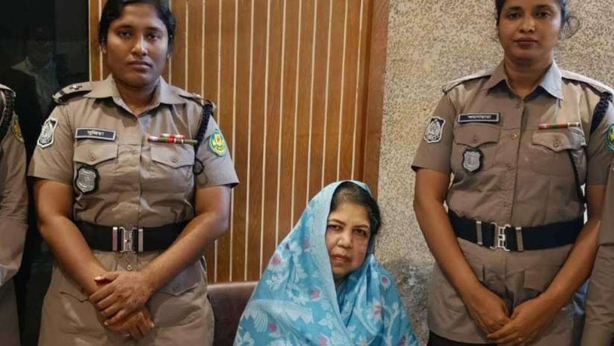 আদালতে সাবেক স্পিকার শিরীন শারমিন 