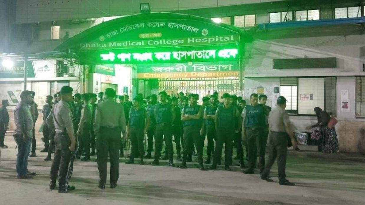 ঢাকা মেডিকেল কলেজ হাসপাতালের জরুরি বিভাগ