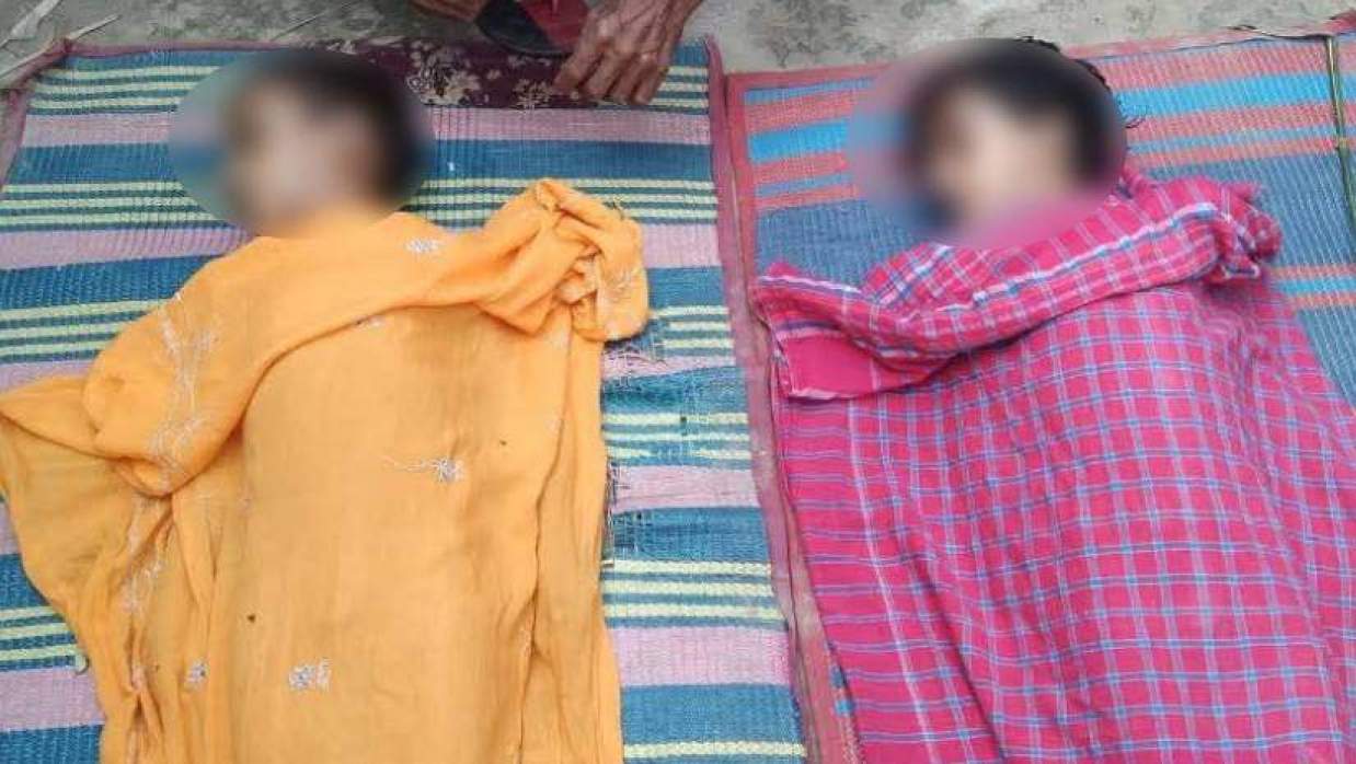 পুকুরে গোসলে গিয়ে প্রাণ গেল ভাই-বোনের