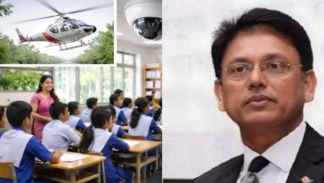 এআই দিয়ে তৈরি ক্লাসরুম, শ্রেণিকক্ষ ও সিসি ক্যামেরা; শিক্ষামন্ত্রী আ ন ম এহছানুল হক মিলন