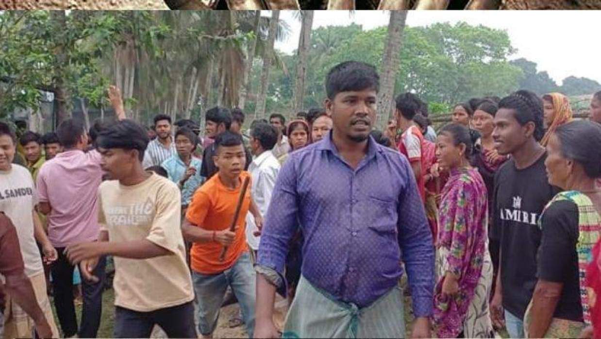 চা শ্রমিকদের বিক্ষোভ ও হামলা, জিএম-ম্যানেজারসহ আহত ১০