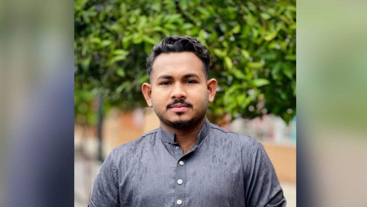 থিয়েটার অ্যান্ড পারফরম্যান্স স্টাডিজ বিভাগের  শিক্ষার্থী শাহরিয়ার ইসলাম তুষার