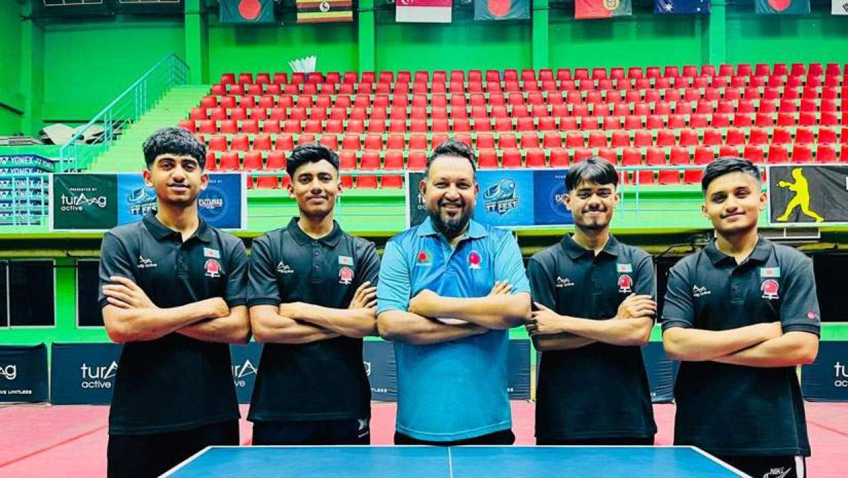 সাউথ এশিয়ান ইয়ুথ টিটিতে স্বর্ণ জয় বাংলাদেশের