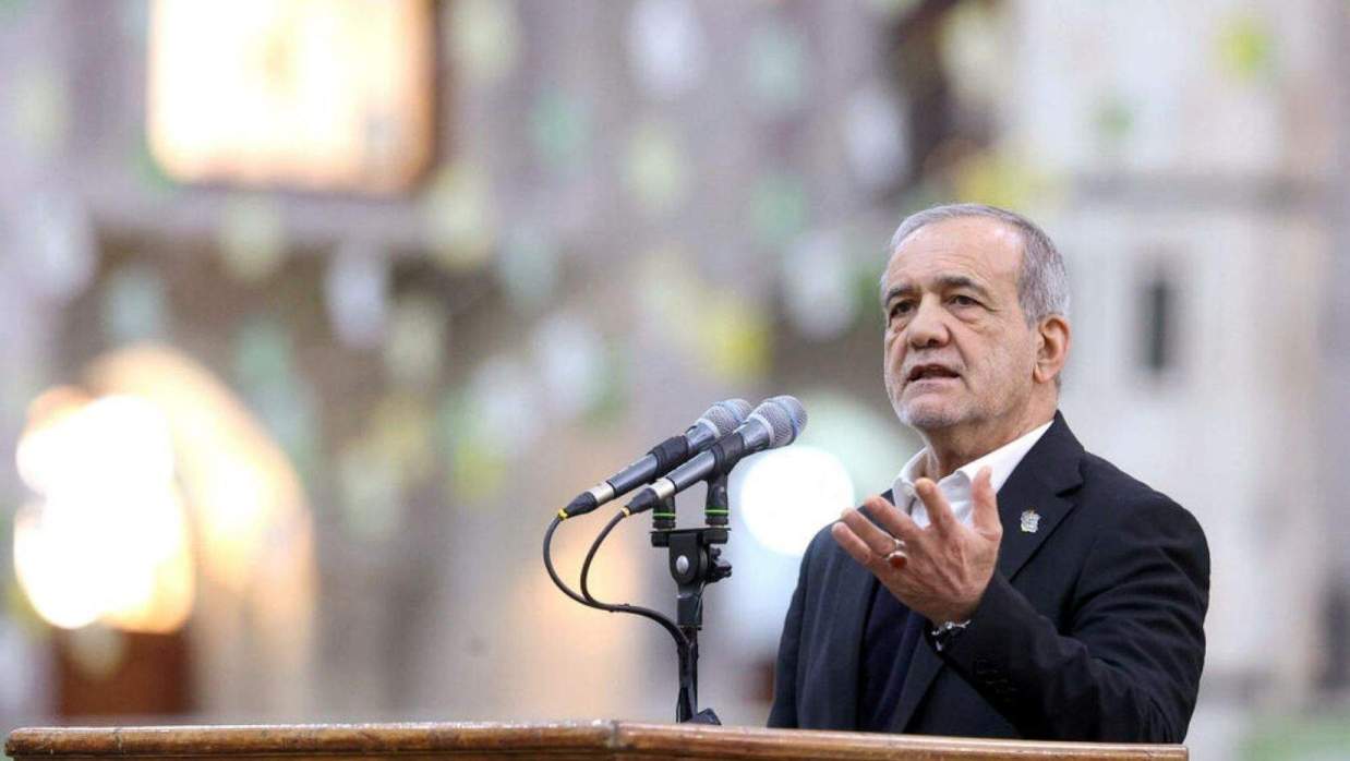 ইরানের প্রেসিডেন্ট মাসুদ পেজেশকিয়ান