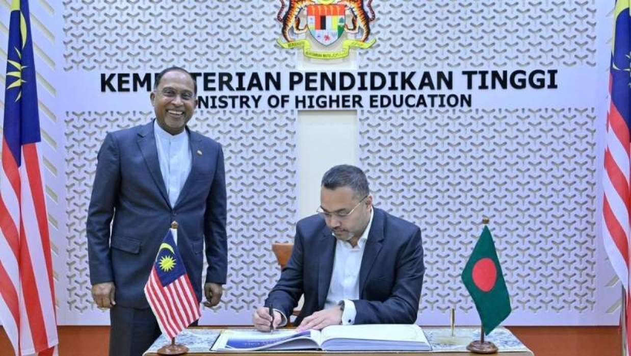  মাহদী আমিন ও মালয়েশিয়া কর্তৃপক্ষের মধ্যে সমঝোতা স্বাক্ষর