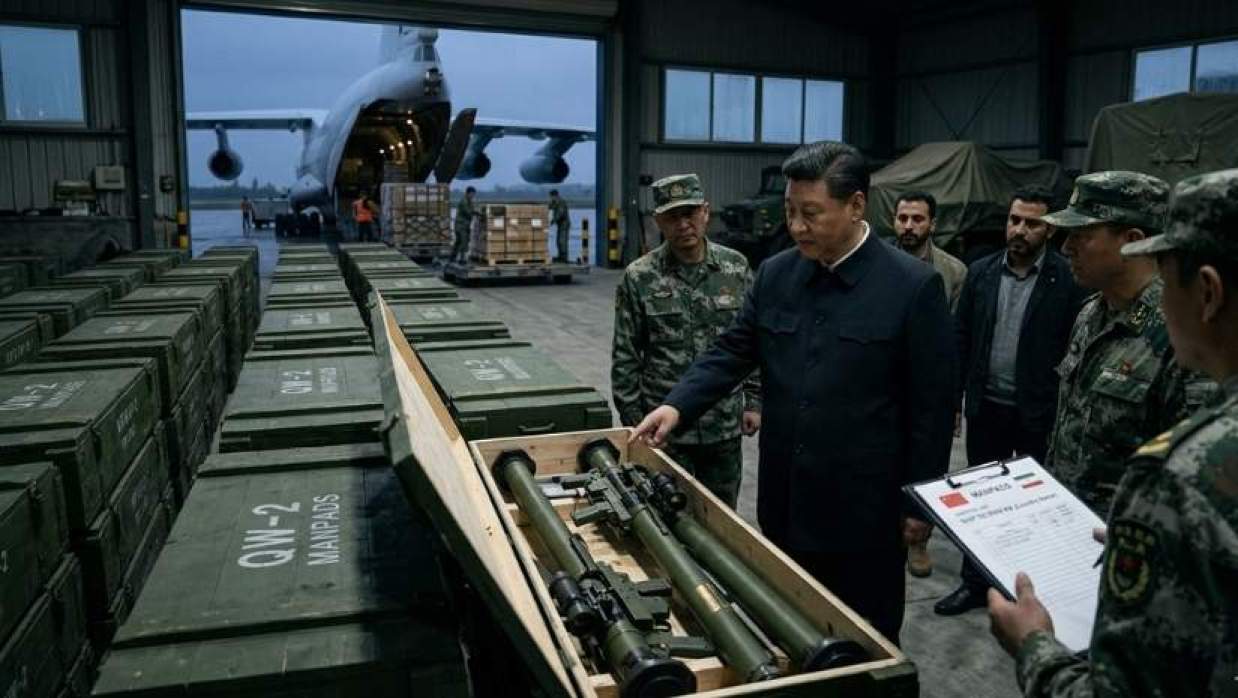 ইরানে গোপনে অস্ত্র পাঠানোর প্রস্তুতি চীনের 