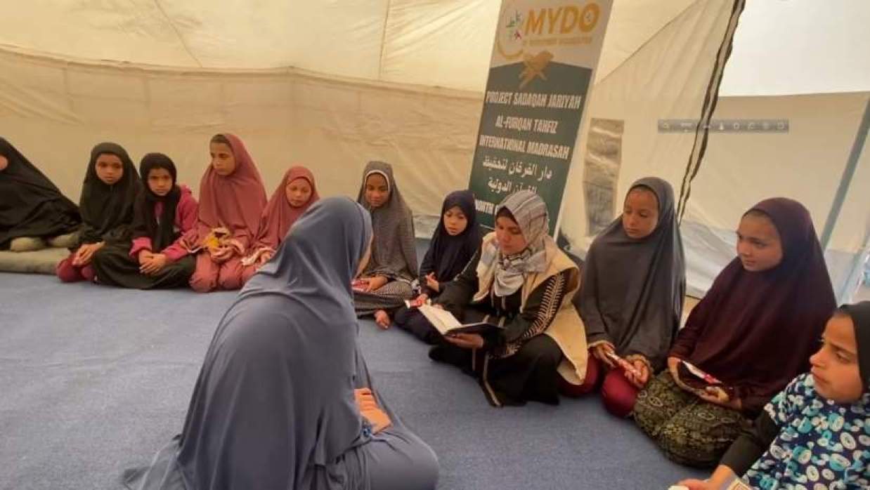 বাংলাদেশের সহায়তায় তৈরি মাদরাসা 