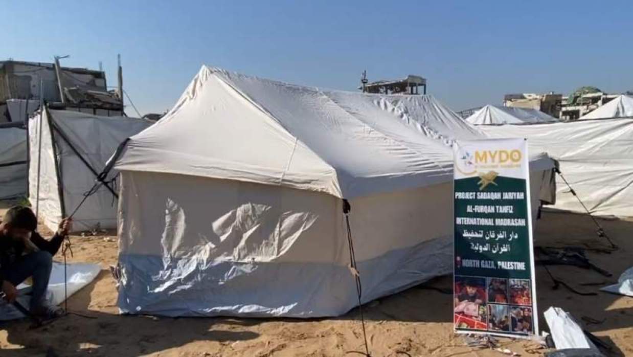 যুদ্ধবিধ্বস্ত গাজায় বাংলাদেশিদের উদ্যোগে মাদ্রাসা প্রতিষ্ঠিত 