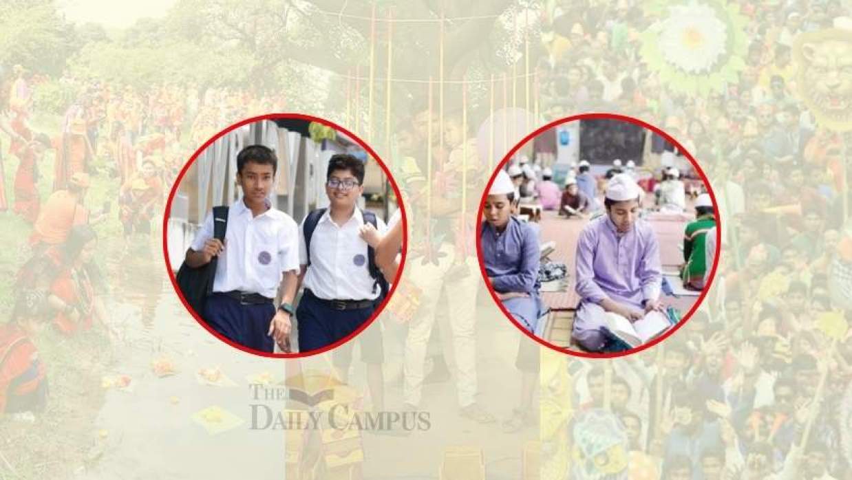 স্কুল ও মাদ্রাসার শিক্ষার্থী