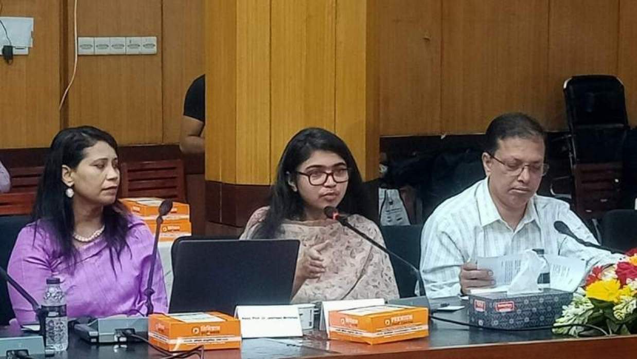 জনস্বাস্থ্য ব্যবস্থাপনায় তিন পক্ষের মধ্যে সমন্বয়ের পরামর্শ তাসনিম জারার