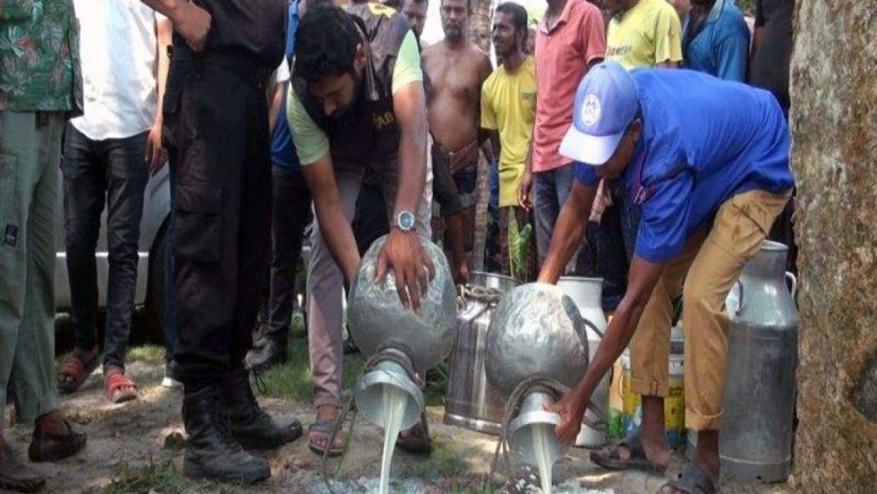 জেল-সোডায় তৈরি হচ্ছিল ‘গরুর খাঁটি দুধ’