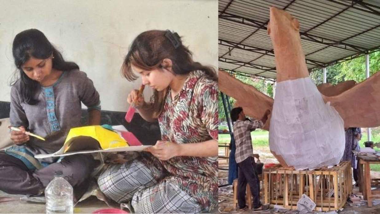 জাতীয় কবি কাজী নজরুল ইসলাম বিশ্ববিদ্যালয়ে বর্ষ বরণের প্রস্তুতি