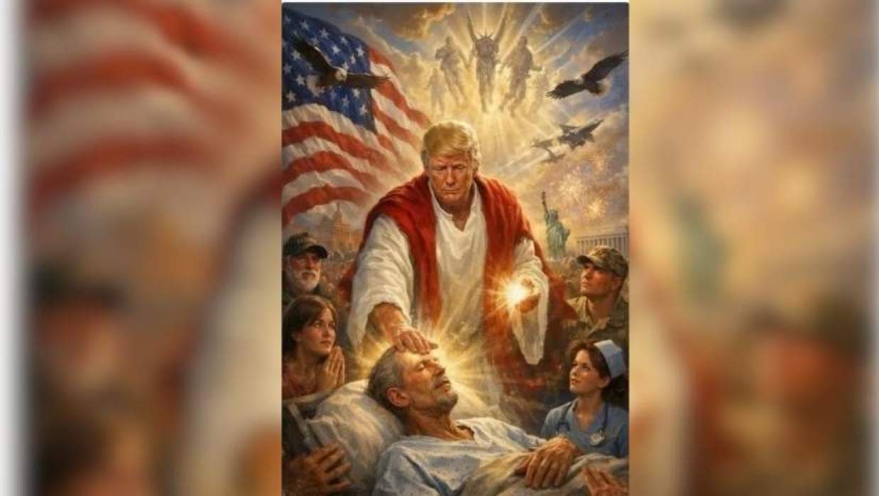 ডোনাল্ড ট্রাম্পের পোস্ট করা ছবি 