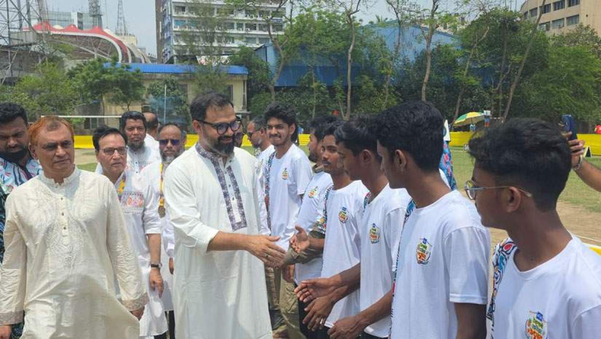 কিউট বৈশাখী ক্রীড়া উৎসবে ক্রীড়া প্রতিমন্ত্রী আমিনুল হক