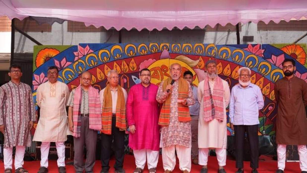 বিইউবিটি ক্যাম্পাসে বর্ষবরণ ও বৈশাখী মেলা