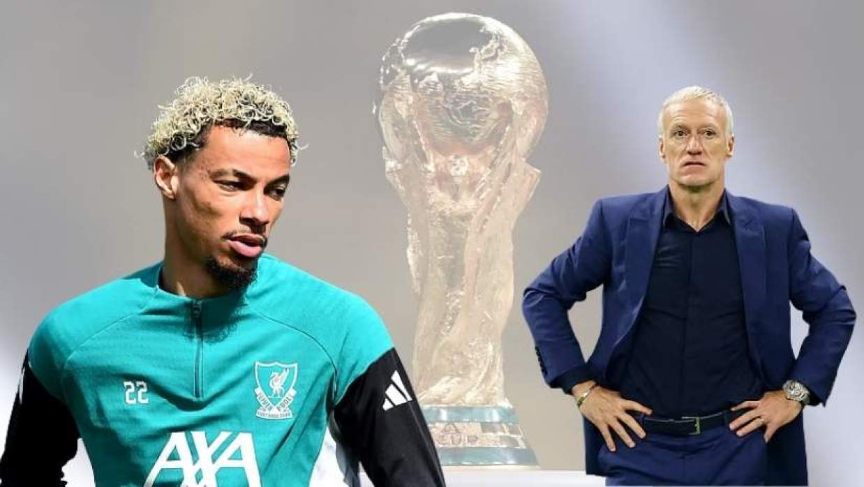 উগো একিতি ও ফ্রান্সের কোচ দিদিয়ের দেশম