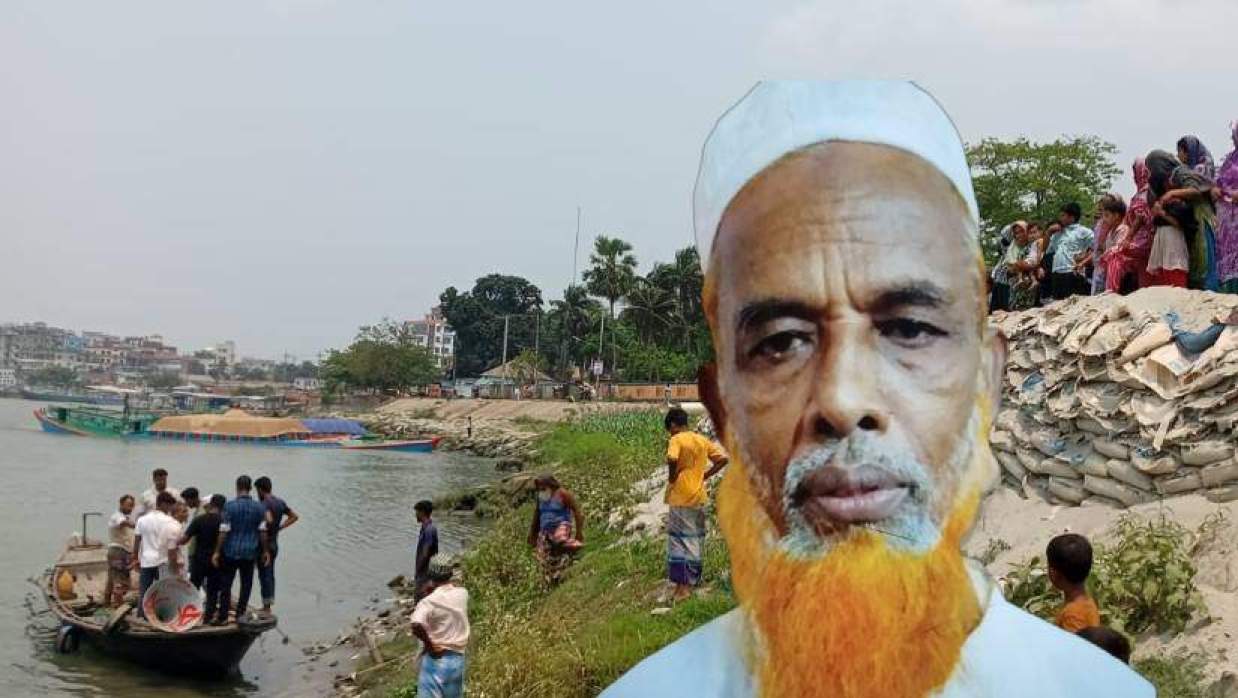 নদীতে সাঁতার কেটে ঘাস আনতে গিয়ে নিখোঁজ বৃদ্ধ