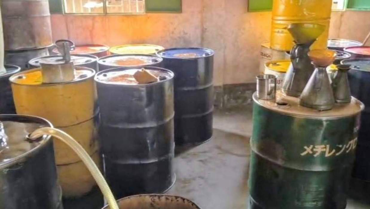 ডিজেল মজুদ