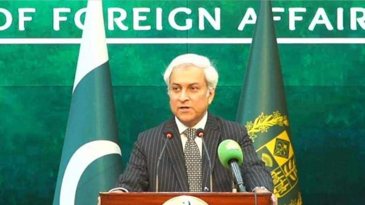পাকিস্তানের পররাষ্ট্র মন্ত্রণালয়ের মুখপাত্র তাহির আন্দ্রাবি