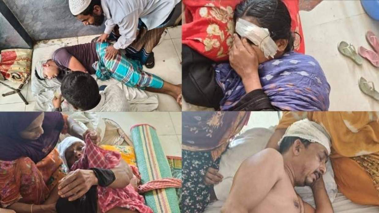 দুই পক্ষের মধ্যে সংঘর্ষ