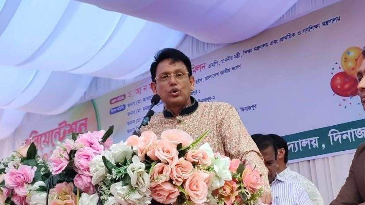 হাবিপ্রবিতে নবীণ বরণ অনুষ্ঠানে শিক্ষামন্ত্রী