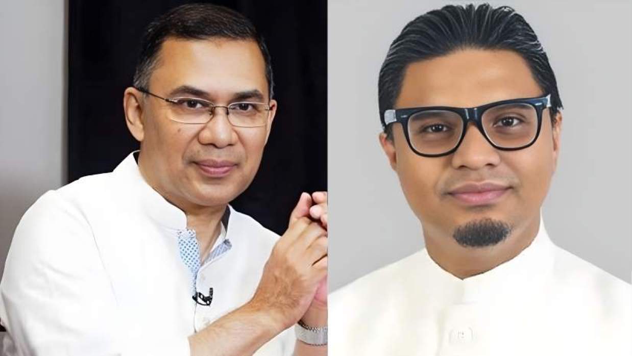 তারেক রহমান ও রাশেদ প্রধান