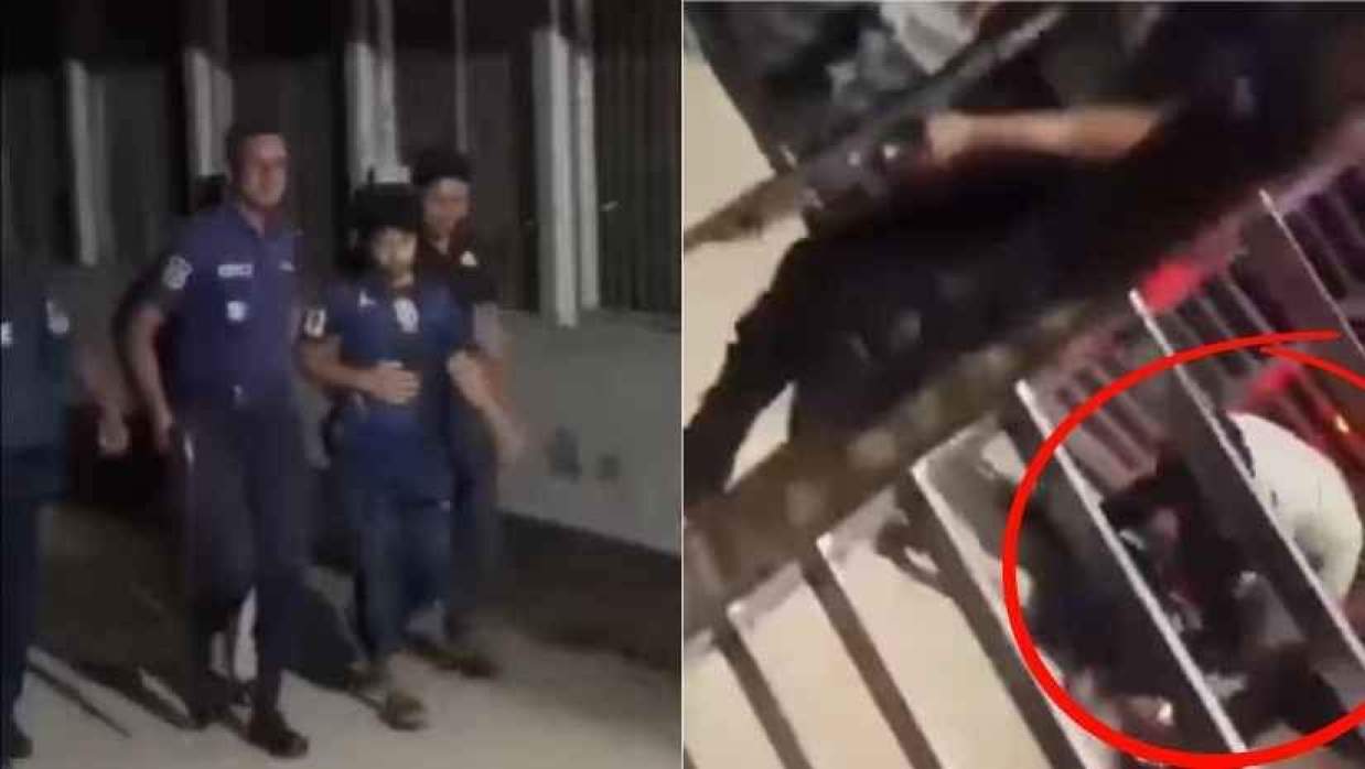 পুলিশের হাত থেকে ছিনিয়ে মুয়াজের মাথায় হাতুড়ি দিয়ে পেটাতে থাকেন নাফিউল