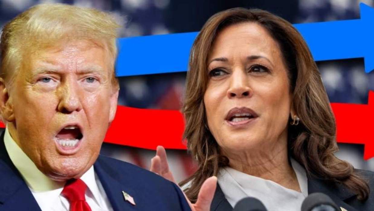 ট্রাম্প ও কমলা