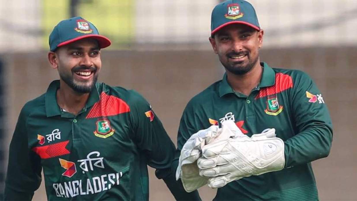 লিটন কুমার দাস ও মেহেদী হাসান মিরাজ