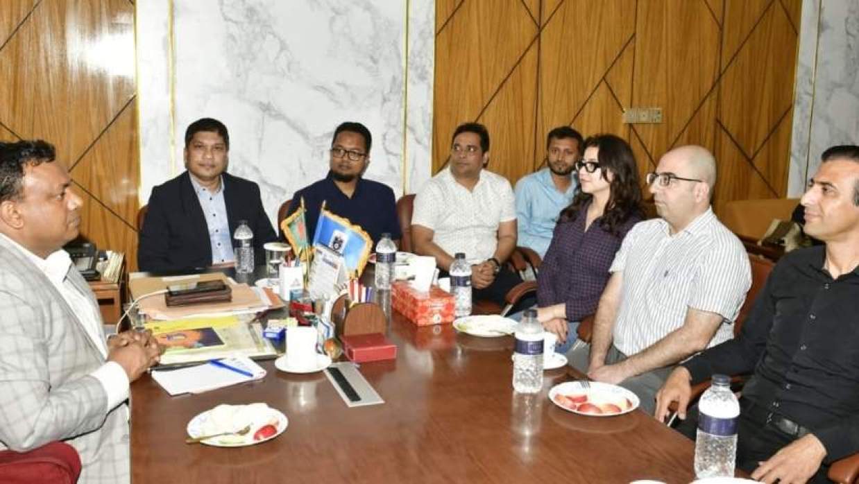 উপাচার্যের সঙ্গে তুরস্কের প্রতিনিধিদলের সাক্ষাৎ চলাকালে 