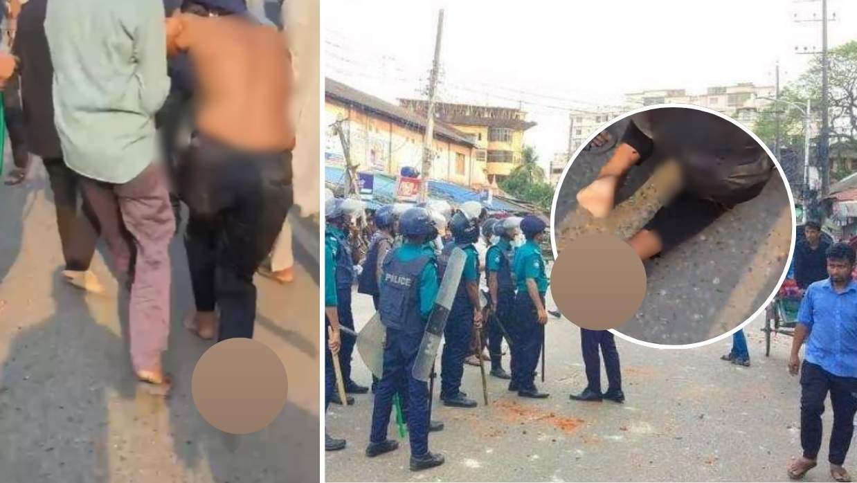 আহত শিবির নেতা 