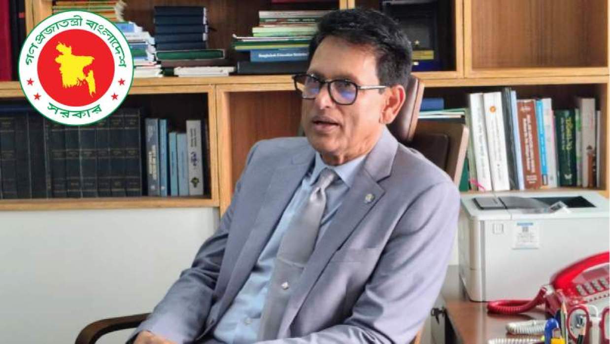 শিক্ষামন্ত্রী ও সরকারি লোগো